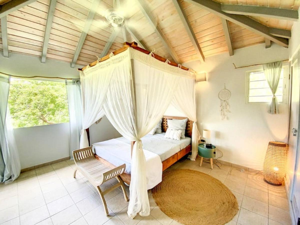 Aquamarine, Private Room In Villa Casa Blue Pool Sea View Koolbaai Eksteriør billede